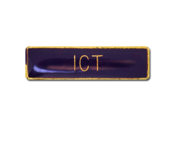 ICT Small Bar Badge