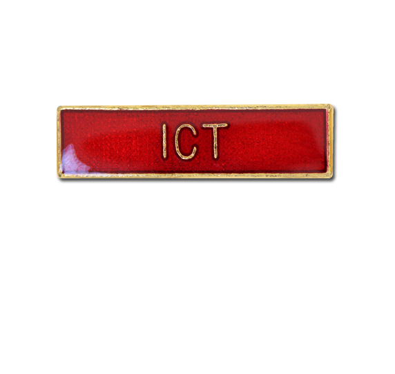 ICT Small Bar Badge