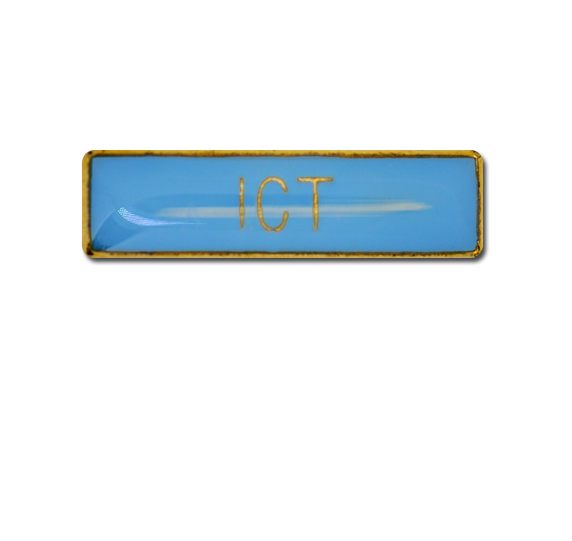 ICT Small Bar Badge