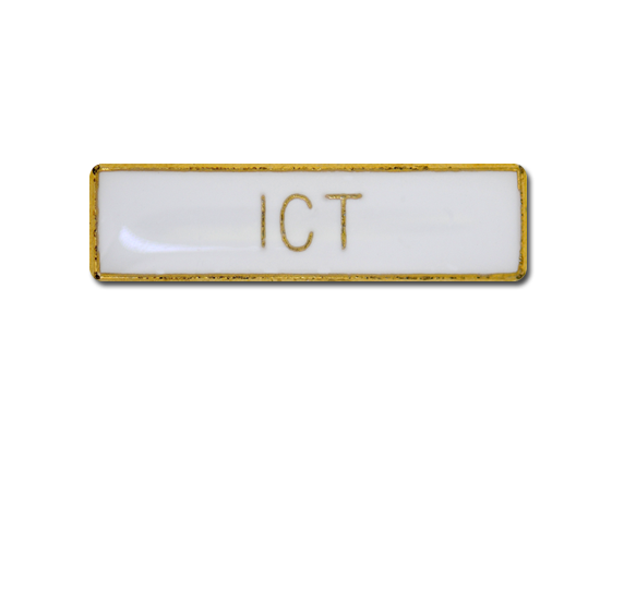 ICT Small Bar Badge