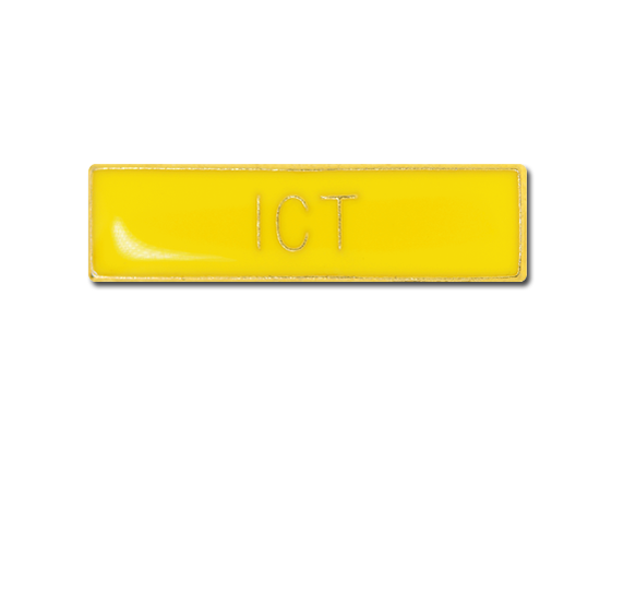 ICT Small Bar Badge