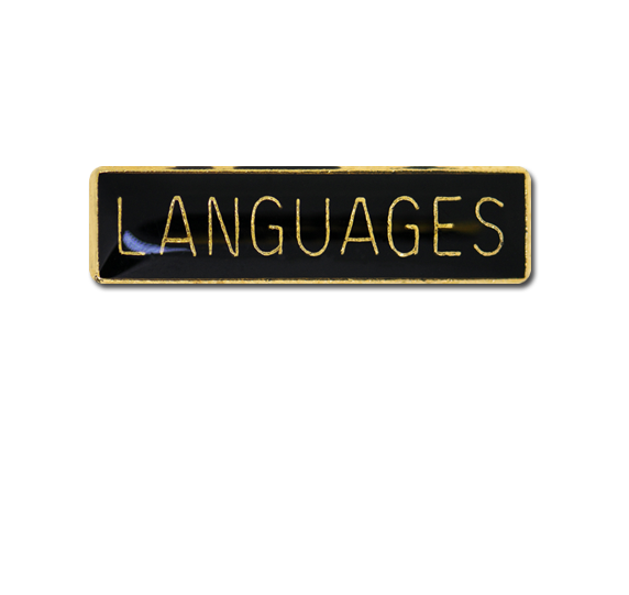 Languages Small Bar Badge