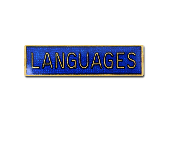 Languages Small Bar Badge