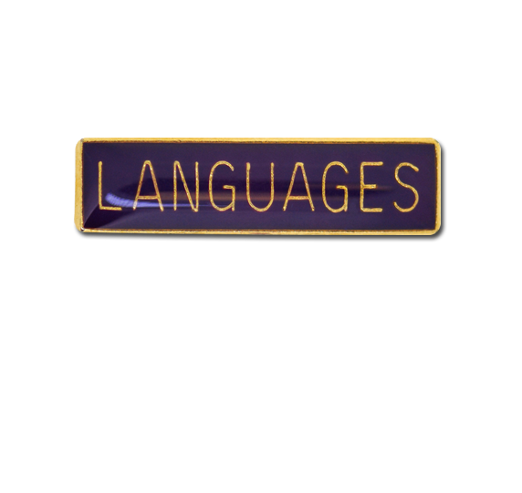 Languages Small Bar Badge