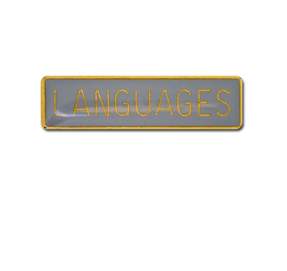 Languages Small Bar Badge