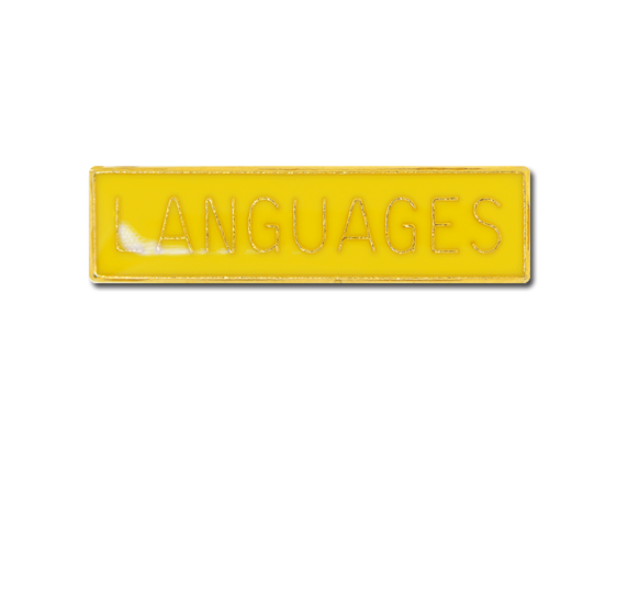 Languages Small Bar Badge