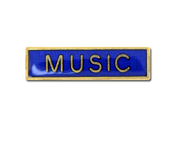 Music Small Bar Badge