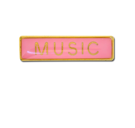 Music Small Bar Badge