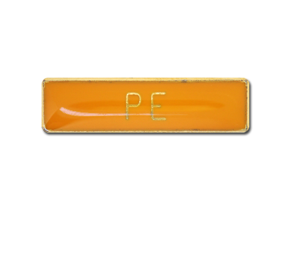 PE Small Bar Badge