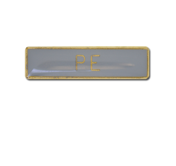 PE Small Bar Badge