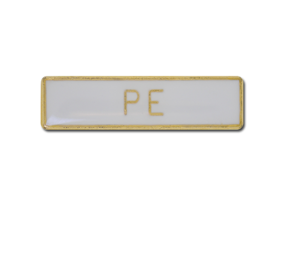 PE Small Bar Badge