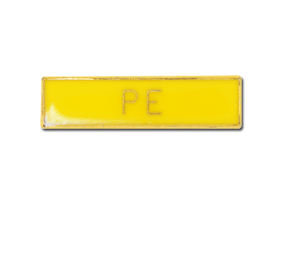 PE Small Bar Badge