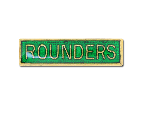 Rounders Small Bar Badge