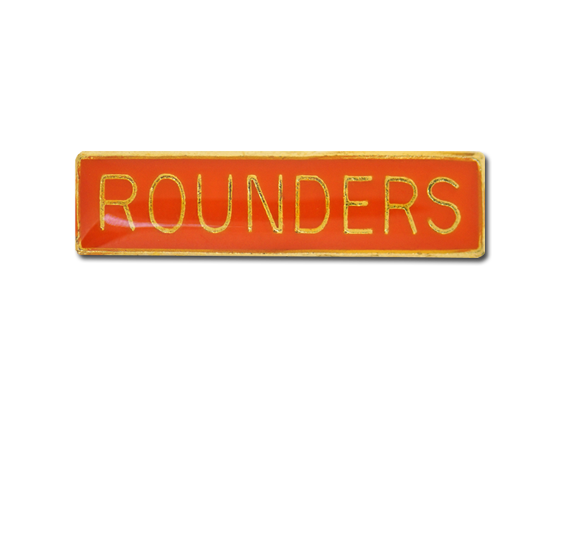 Rounders Small Bar Badge