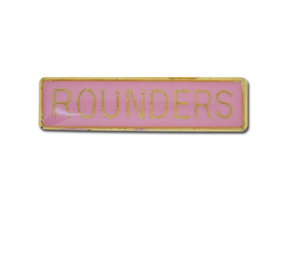 Rounders Small Bar Badge