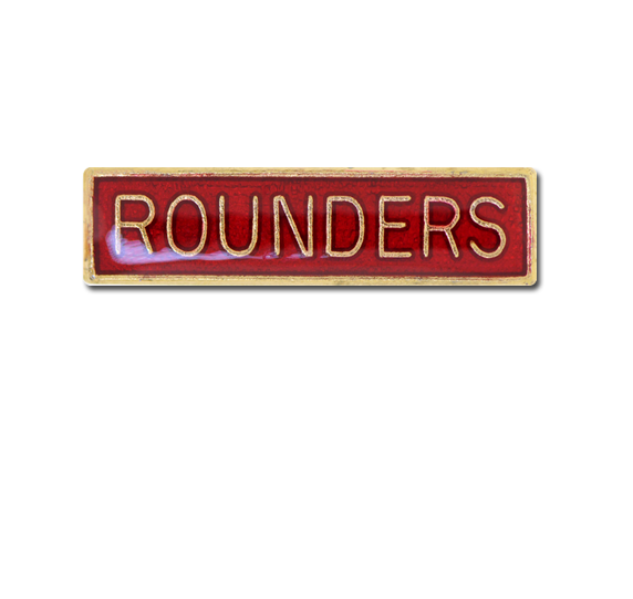 Rounders Small Bar Badge