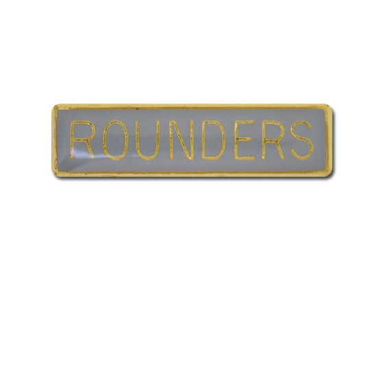 Rounders Small Bar Badge