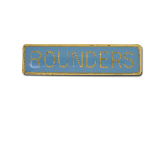 Rounders Small Bar Badge