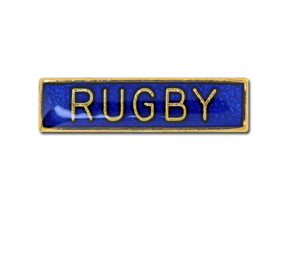 Rugby Small Bar Badge