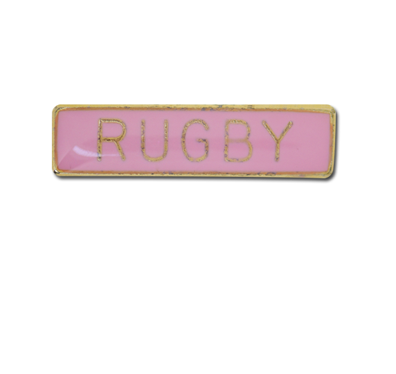 Rugby Small Bar Badge