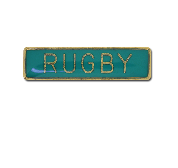 Rugby Small Bar Badge