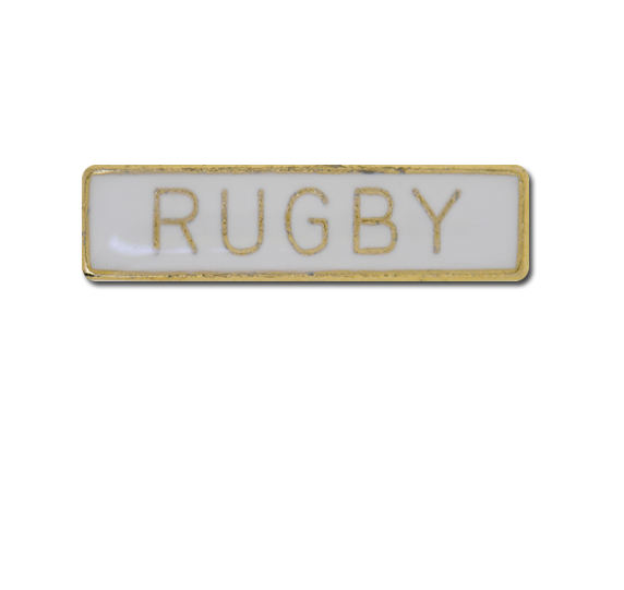 Rugby Small Bar Badge