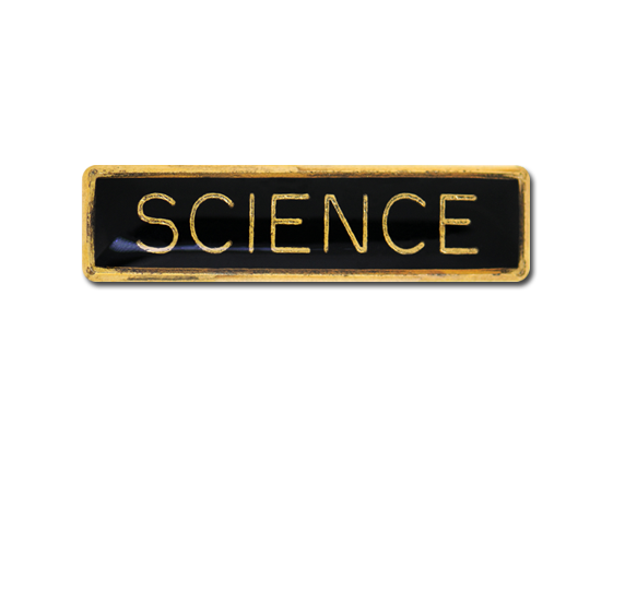 Science Small Bar Badge