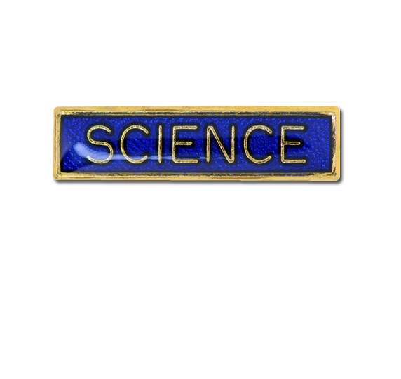 Science Small Bar Badge