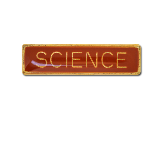 Science Small Bar Badge