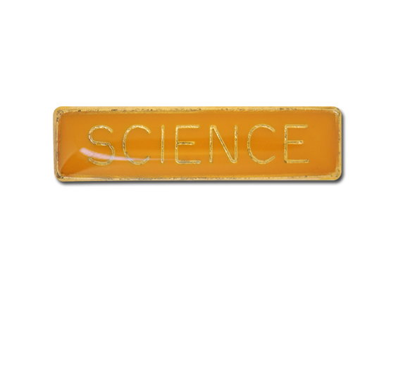 Science Small Bar Badge