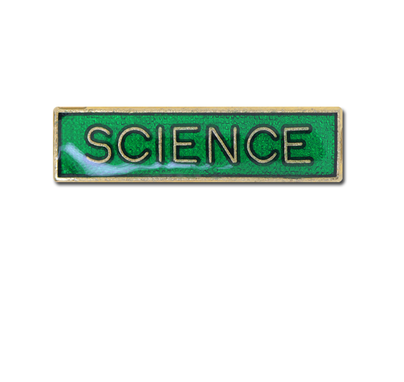 Science Small Bar Badge