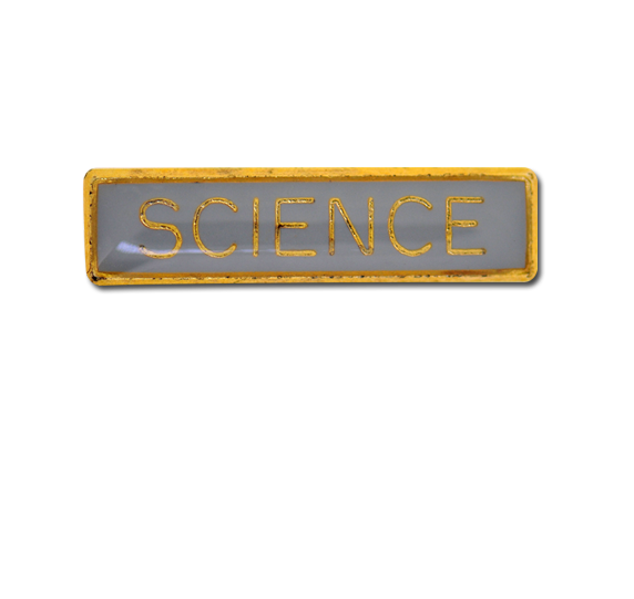 Science Small Bar Badge