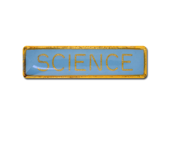 Science Small Bar Badge