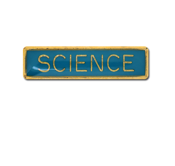 Science Small Bar Badge