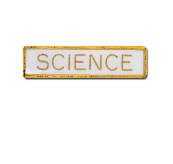 Science Small Bar Badge