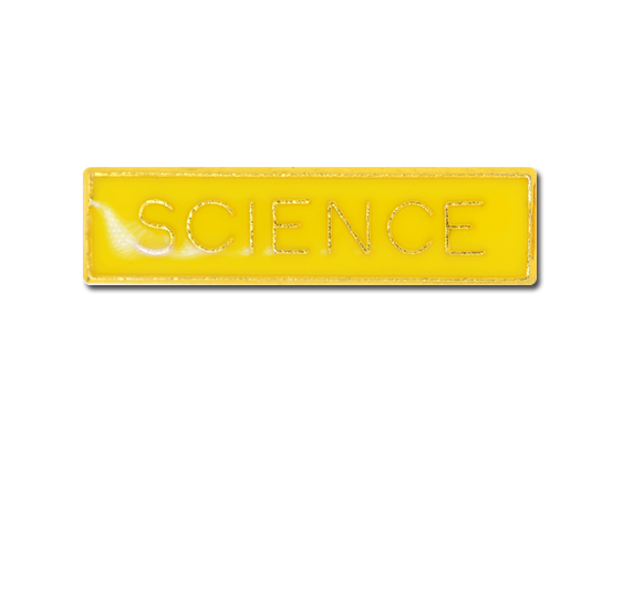 Science Small Bar Badge