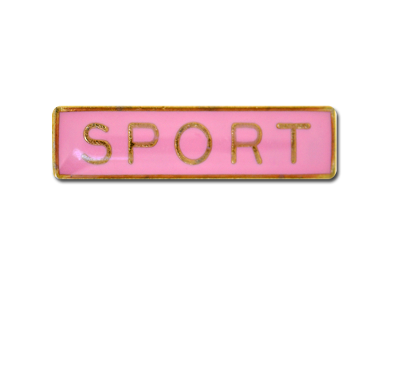 Sport Small Bar Badge