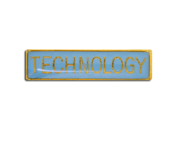 Technology Small Bar Badge