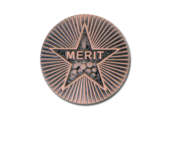 Merit Round Badge