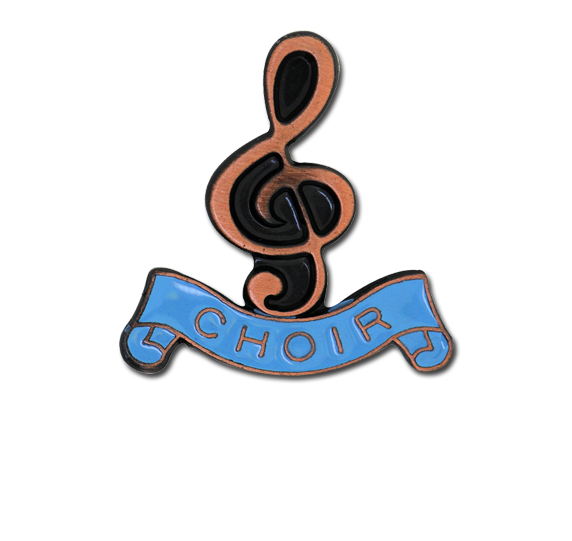 Choir - Bronze Clef Badge