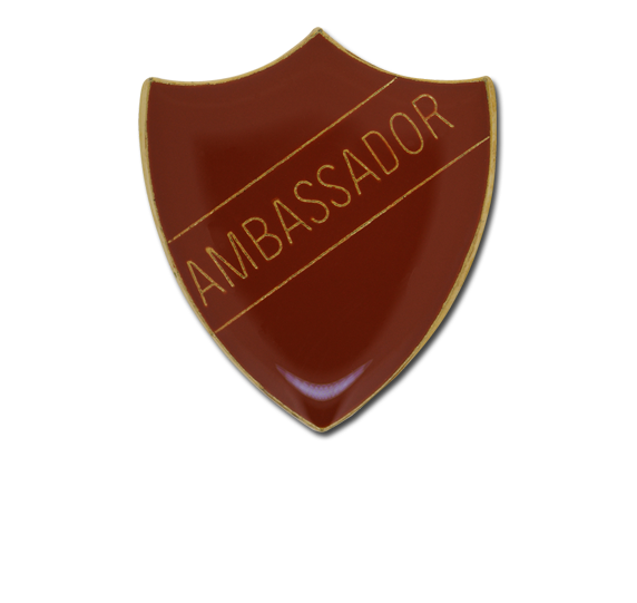 Ambassador Enamelled Shield Badge