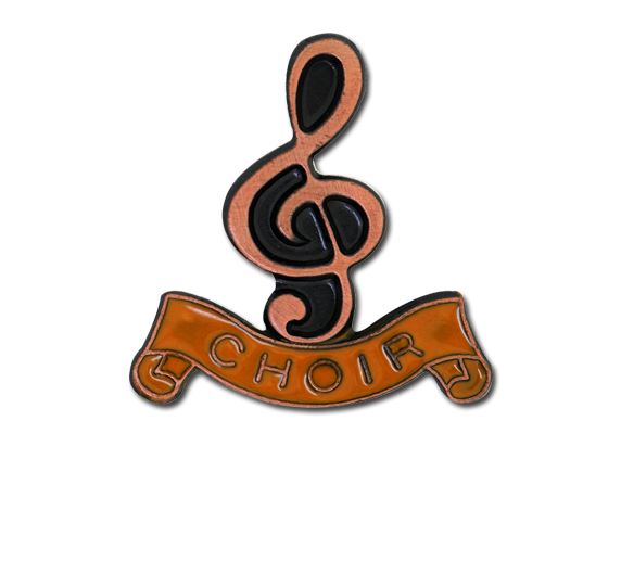 Choir - Bronze Clef Badge