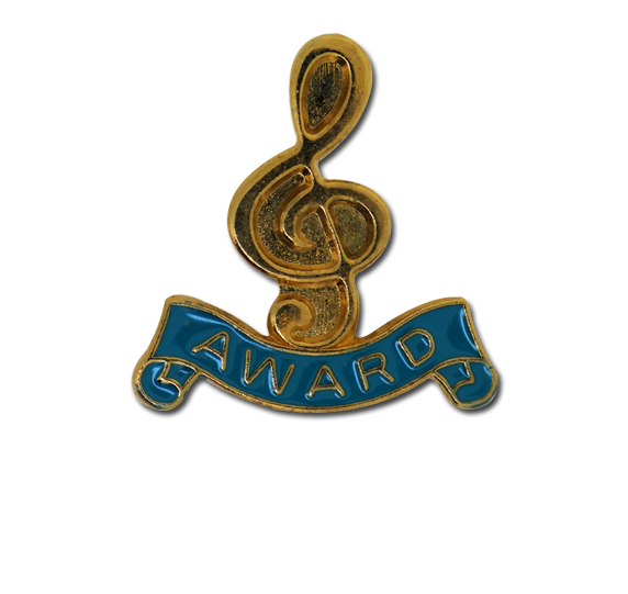 Award - Gold Clef Badge