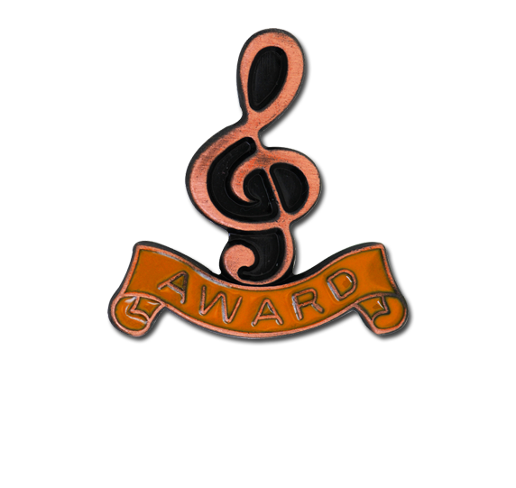 Award - Bronze Clef Badge