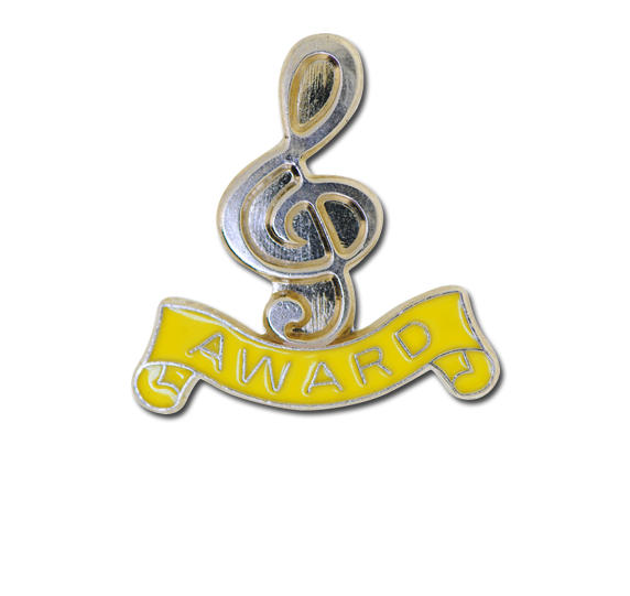 Award - Silver Clef Badge