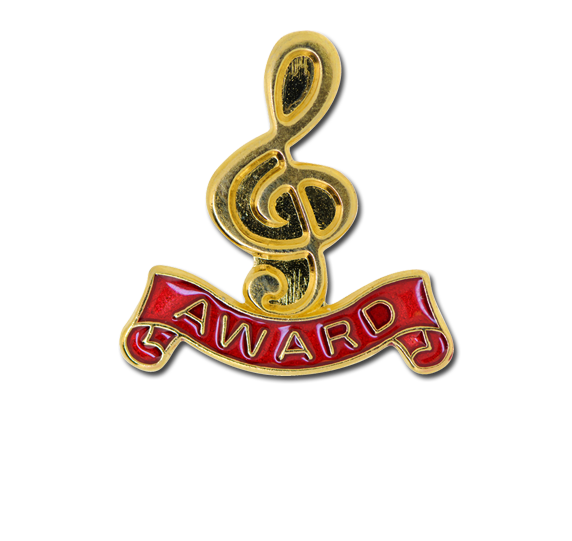 Award - Gold Clef Badge