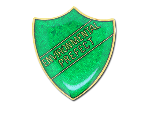 Environmental Prefect Enamelled Shield Badge