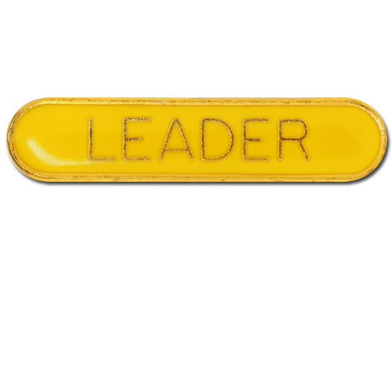 Leader Rounded Edge Bar Badge