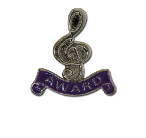 Award - Silver Clef Badge