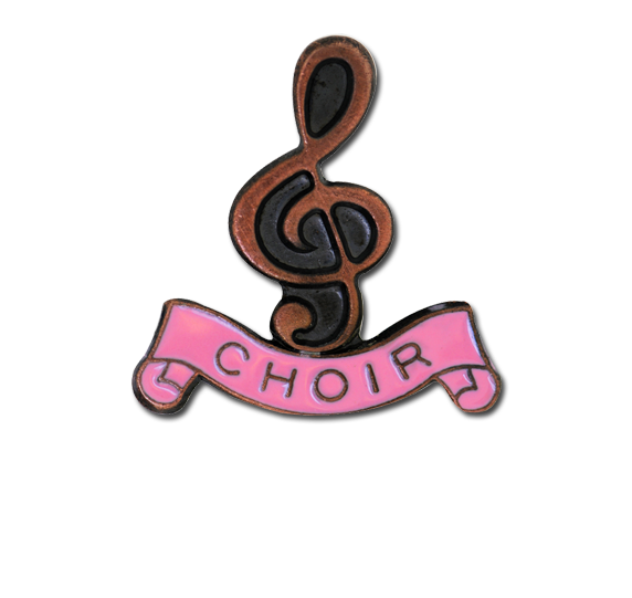 Choir - Bronze Clef Badge